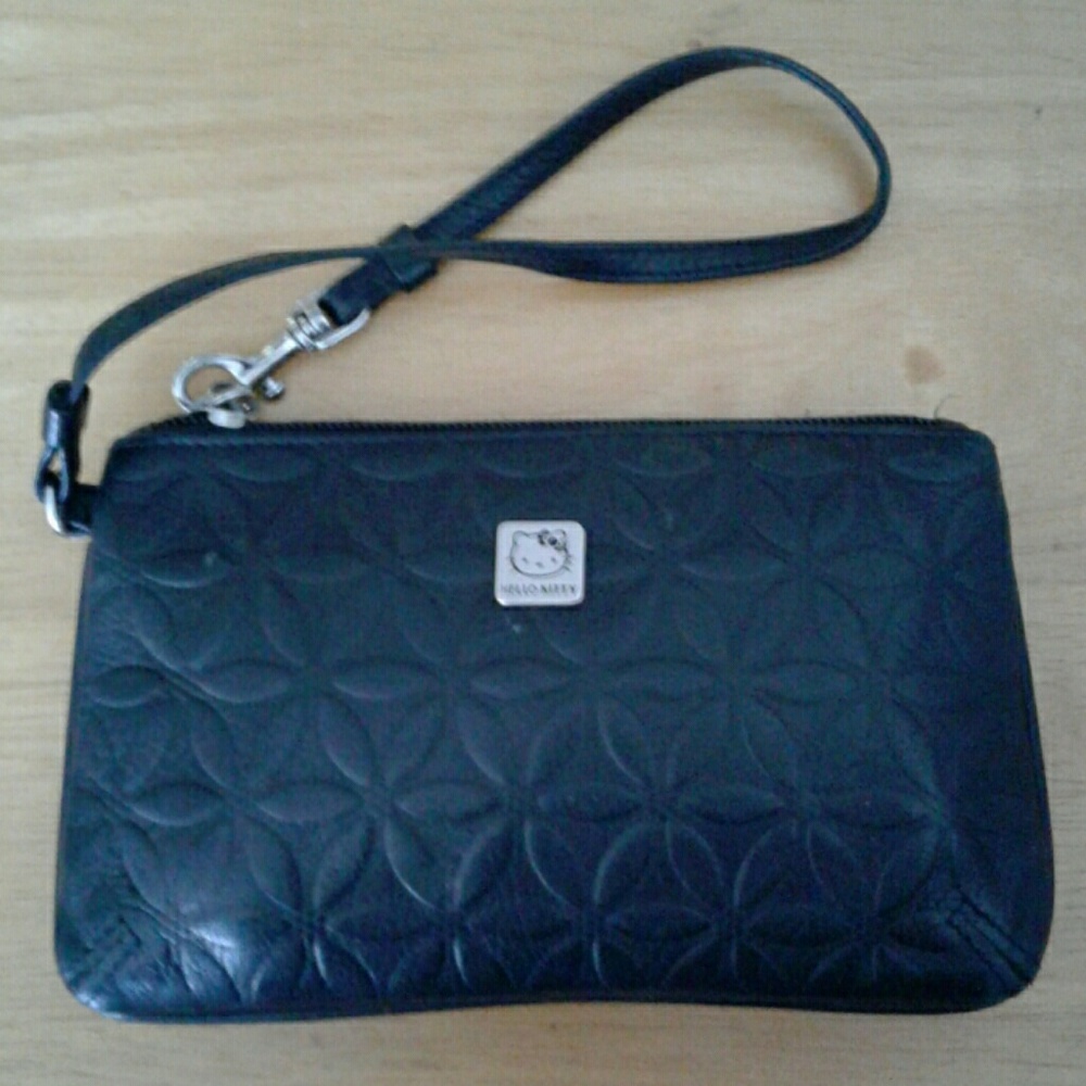 Hello Kitty Vintage Leather Wristlet by Sanrio